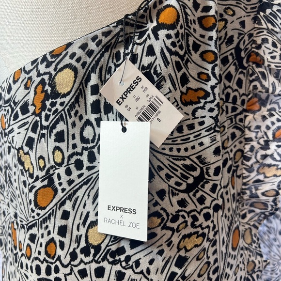 EXPRESS X RACHEL ZOE Women's One Shoulder Dress Size XS - Picture 6 of 7